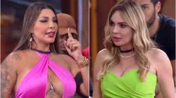 Jenny Miranda e Rachel Sheherazade lavam roupa suja em 'A Fazenda 15' - Record TV