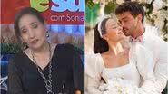 Sonia Abrão debochou do casamento de Larissa Manoela e André Luiz Frambach - Rede TV!/Instagram