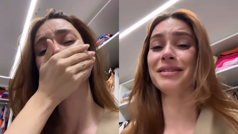 Thaila Ayala cai no choro após fala do filho de 2 anos - Reprodução/Instagram
