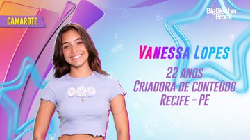 Vanessa Lopes é anunciada no 'Camarote' - Divulgação/Globo