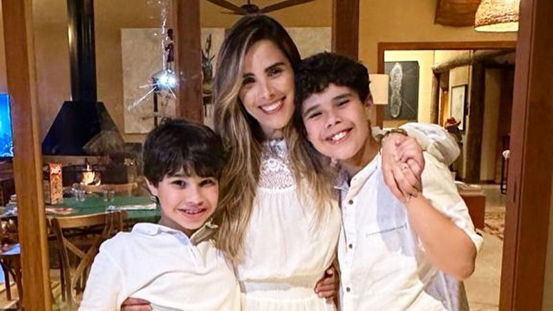 Cantora é mãe de José Marcus e João Francisco, frutos do antigo casamento - Reprodução/Instagram