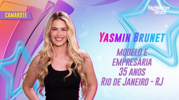 Yasmin Brunet é anunciada no BBB24 - Divulgação/Globo