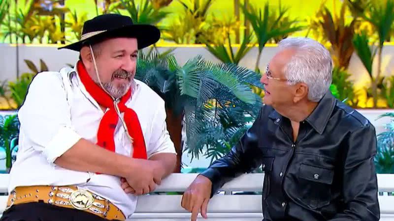 Comediante interpretava o gaúcho de ‘A Praça é Nossa’ desde 2011 - SBT