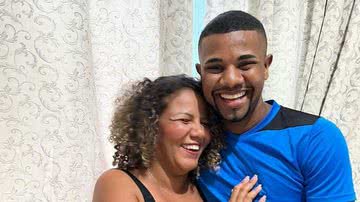 Davi, participante do Big Brother Brasil 24, e sua esposa Mani Reggo - Reprodução/Instagram