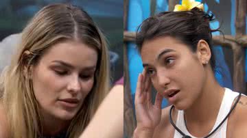 Yasmin Brunet se chateia com Vanessa Lopes - Reprodução/TV Globo