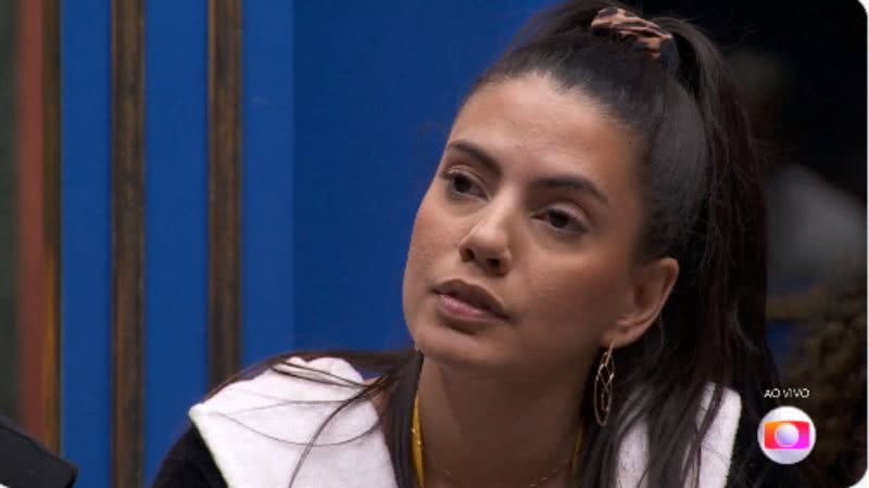 Fernanda reclamou do Quarto do Líder no BBB 24 durante o ao vivo - Globo