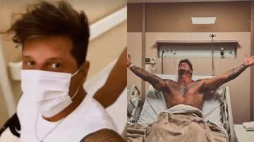 Fernando Fernandes, apresentador de ‘No Limite’, passou por cirurgia após lesão no tendão do tríceps - Reprodução/Instagram