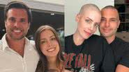 Bruno D’Ancona raspa o cabelo em apoio a Fabiana Justus - Reprodução/Instagram