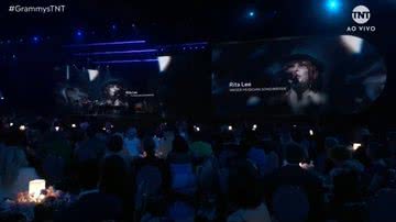 Rita Lee recebe homenagem no Grammy 2024 - Reprodução/Telecine