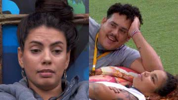 No BBB 24, Fernanda volta a falar de Lucas e Pitel: 'Não gosto de disputar ninguém' - Reprodução/Globoplay