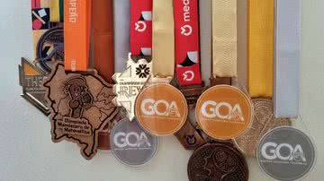 Medalhas são o prêmio mais esperado desses torneios que trazem inúmeros ganhos - Priscila Correia