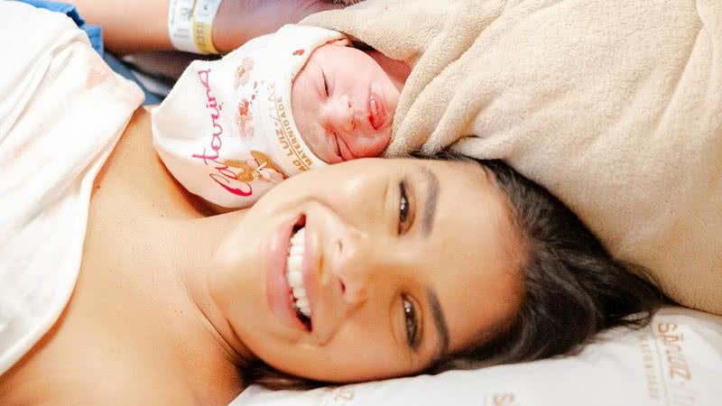 Nasce a primeira filha de Munik Nunes, campeã do BBB 16, com empresário - Reprodução/Instagram