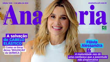 Capa da revista AnaMaria de 05/07/2024 - Foto: Reprodução│AnaMaria
