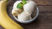Sorvete de banana é uma sobremesa com fruta para incluir na dieta. - (Imagem: Shutterstock)