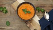 Sopa fria de cenoura para os dias de calor. - Shutterstock