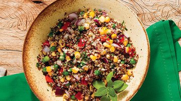 Especial detox: Salada de quinoa - Marcelo Resende