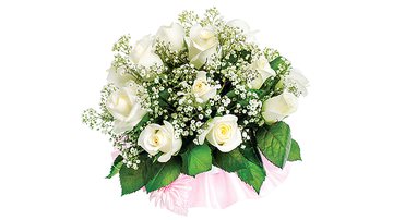 Quando oferecer flores brancas de presente? - Shutterstock