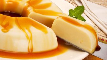 Pudim de ricota e mel é uma ótima opção de sobremesa, com 153 calorias por porção - Divulgação