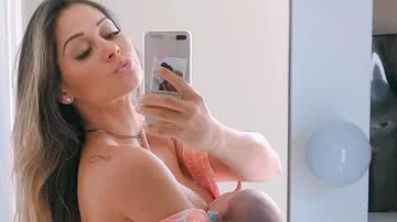 Mayra Cardi teve a sua segunda filha em outubro passado. - Reprodução/Instagram