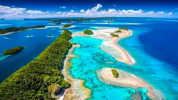 Ilha de Palau fica no oceano Pacífico. - Reprodução/Portal Consular