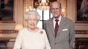 Elizabeth II e Philip - Reprodução/Instagram