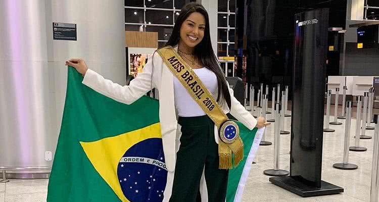 Mayra Dias, Miss Brasil Be Emotion 2018, embarca para concorrer ao Miss Universo - Reprodução/Instagram