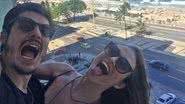 O casal Juliana Paiva e Nicolas Prattes, mais conhecidos por "Samurocas". - Reprodução/ Instagram