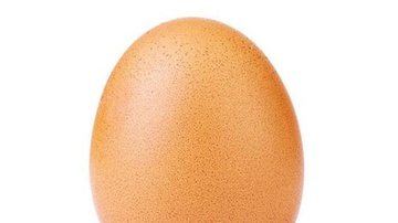A imagem de um simples ovo está fazendo sucesso - Reprodução/Instagram