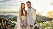 O DJ Alok e a médica Romana Novais em cerimônia de casamento no Cristo Redentor - Reprodução/Instagram