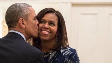 Barack Obama prestou homenagem à Michelle com foto antiga do casal - Reprodução/Instagram