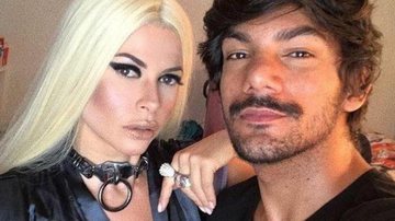 Cacau Colucci e o maquiador Leo Almeida - Reprodução/Instagram