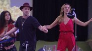 Paulo Gustavo e Mônica Martelli surpreenderam os brothers - TV Globo