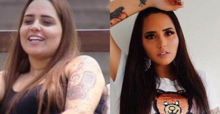 Cantora Perlla perde 12kg e mostra antes e depois - Reprodução/TV Record/Instagram