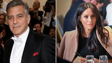 George Clooney e Meghan Markle - Banco de Imagem/Getty Images;Reprodução/Instagram