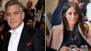 George Clooney e Meghan Markle - Banco de Imagem/Getty Images;Reprodução/Instagram