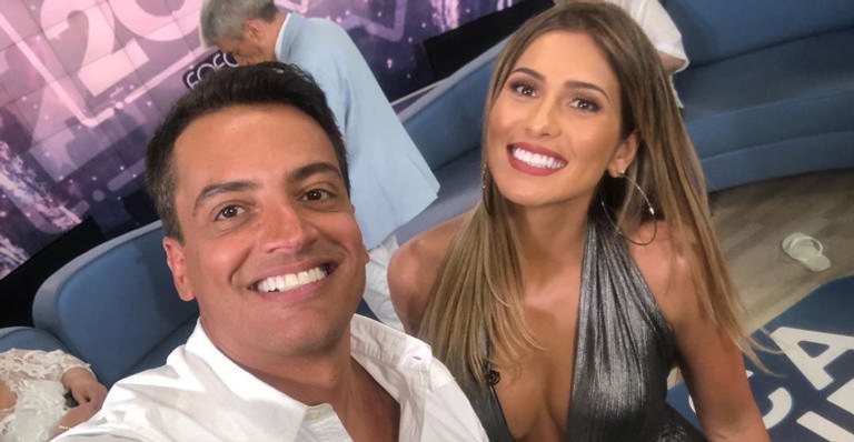 Léo Dias e Lívia Andrade no 'Fofocalizando'. - Reprodução/ Instagram