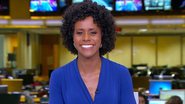 Maju Coutinho será a primeira jornalista negra a assumir este papel - Reprodução/Tv Globo