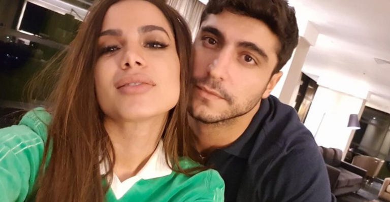 Anitta e o empresário Thiago Magalhães. - Reprodução/ Instagram