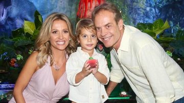 Luísa Mell e Gilberto Zaborowsky comemoram aniversário de quatro anos do filho Enzo - Manuela Scarpa/Brazil News