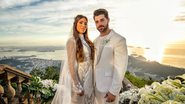 Romana Novais e Alok se casaram no pé do Cristo Redentor por volta das 5 da manhã - Reprodução/Instagram