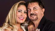 Ângela Bismarchi ao lado do marido, Wagner Moraes. - Reprodução/ Instagram