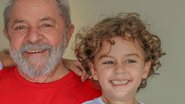 O ex-presidente Lula com o neto Arthur Araújo Lula da Silva, 7 anos, que morreu nesta sexta-feira, vítima de uma meningite. - Instituto Lula