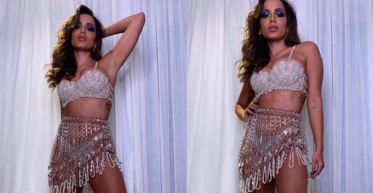 Anitta se inspirou nas musas marinhas para sua roupa - Reprodução/Instagram
