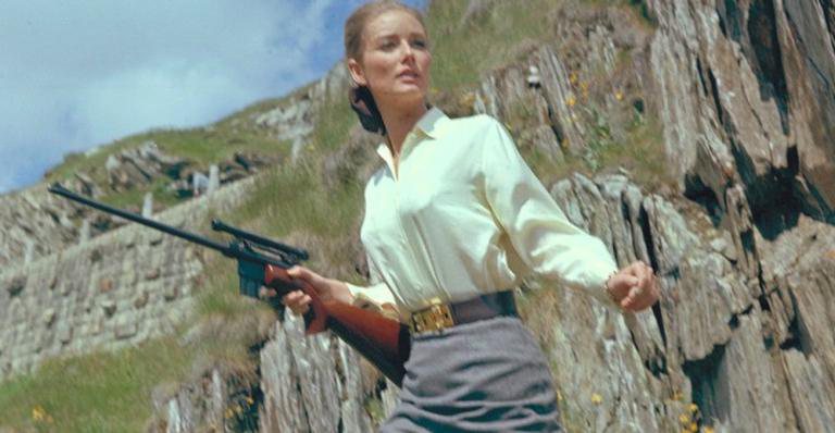 Tania Mallet em ‘007 contra Goldfinger’. - Divulgação