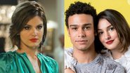 Vanessa (Camila Queiroz), Diego (Sérgio Malheiros) e Larissa (Marina Moschen). - João Cotta/ TV Globo