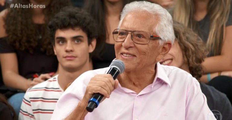 O comediante Carlos Alberto de Nóbrega. - Reprodução/ TV Globo