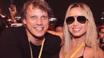 Adriano Ricco e Eliana no Lollapalooza. - Reprodução/ Instagram