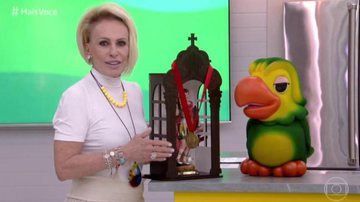 Ana Maria Braga reforçou o Dia de Santo Expedito no "Mais Você" - Reprodução/Tv Globo