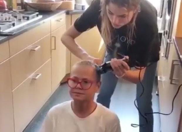 Sasha cortou o cabelo da mãe - Reprodução/Instagram