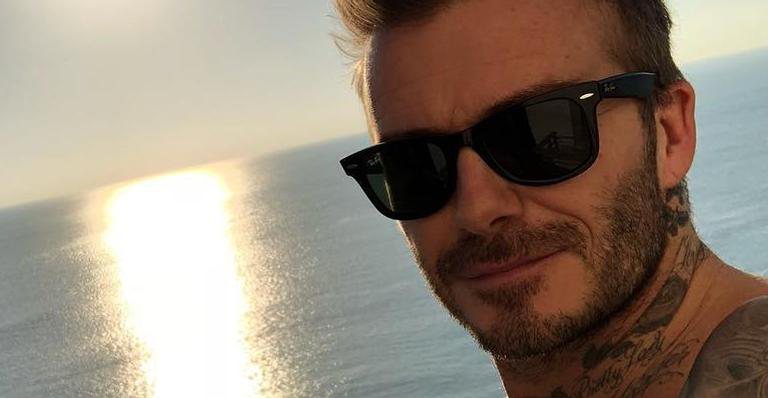 David Beckham foi um dos grandes nomes do futebol britânico - Reprodução/Instagram